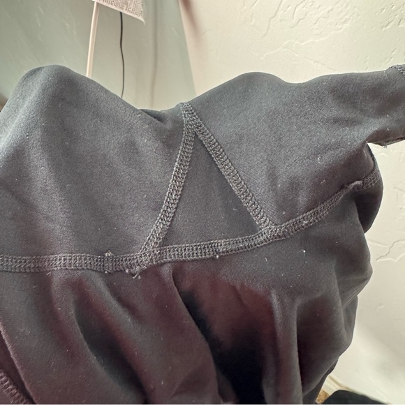 Garage One Piece Romper Athletic Workout Playsuit Solid Black Short Low Back - Picture 7 of 8